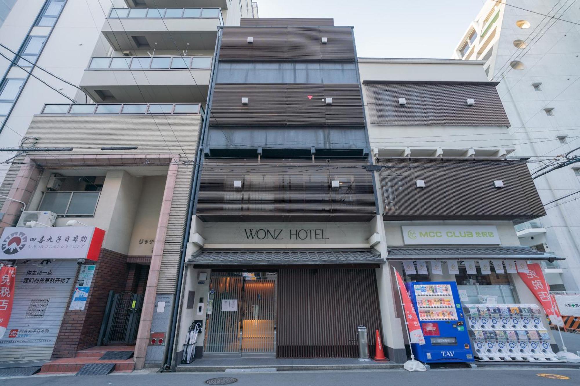 Wonz Hotel Self-Check-In Osaka Buitenkant foto